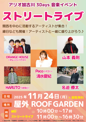 ストリートライブ