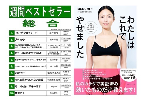 くまざわ書店ベストランキング