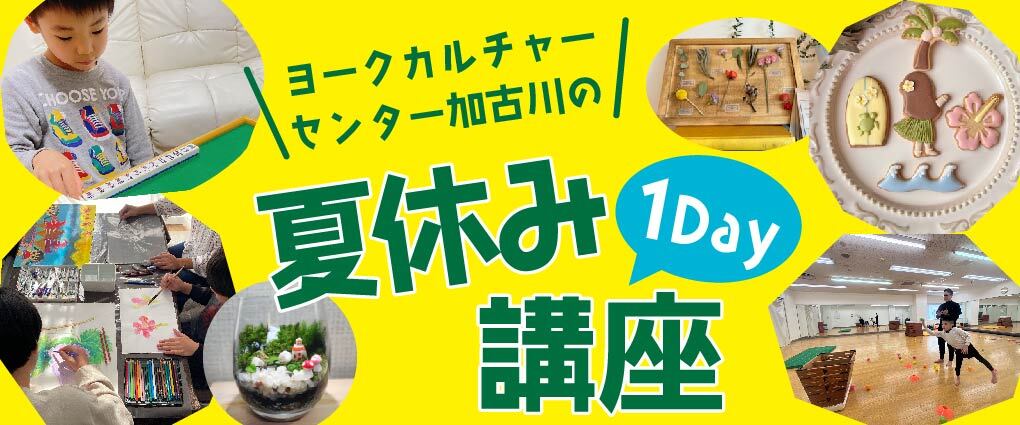 ヨークカルチャーセンター加古川 夏休み1DAY講座